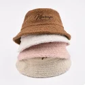 12.1 unisex custom fur fuzzy Fisherman cap