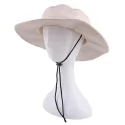 14.3 Custom wide brim bucket hat with string