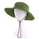 14.5 Custom wide brim bucket hat with string