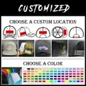 21.7 Curved Visor Baseball hat waterproof 6 panel sport baseball cap