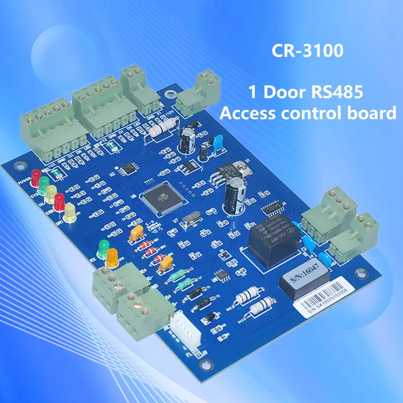 Network single gate TCP IP rfid qr code reader biometric attendance ...