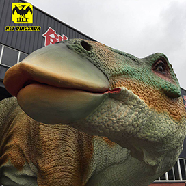 copy Lifesize Animatronic Dinosaur Model- Hadrosaurus