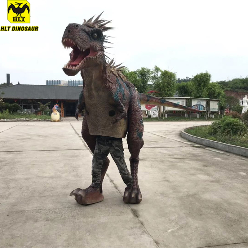 Hot sale decorative animatronic Dinosaur Walking dinosaur holster