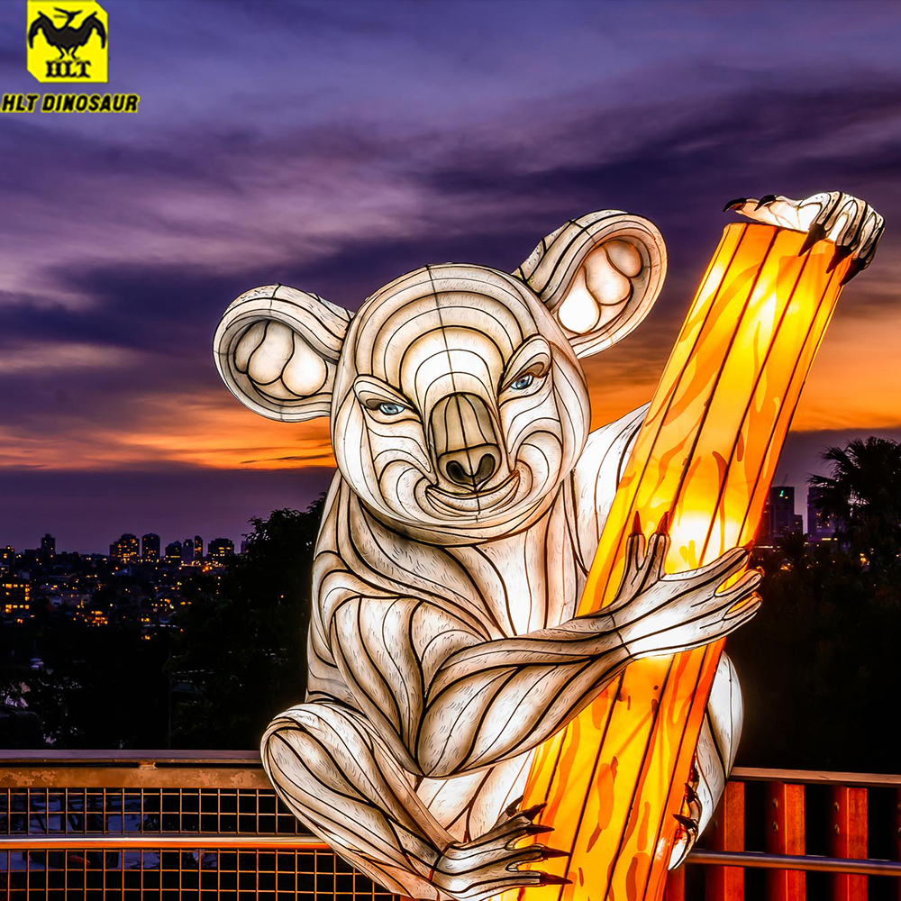 chinese new year lantern festival decoration chinese lantern animal cheetah crocodile koala chinese lantern festival