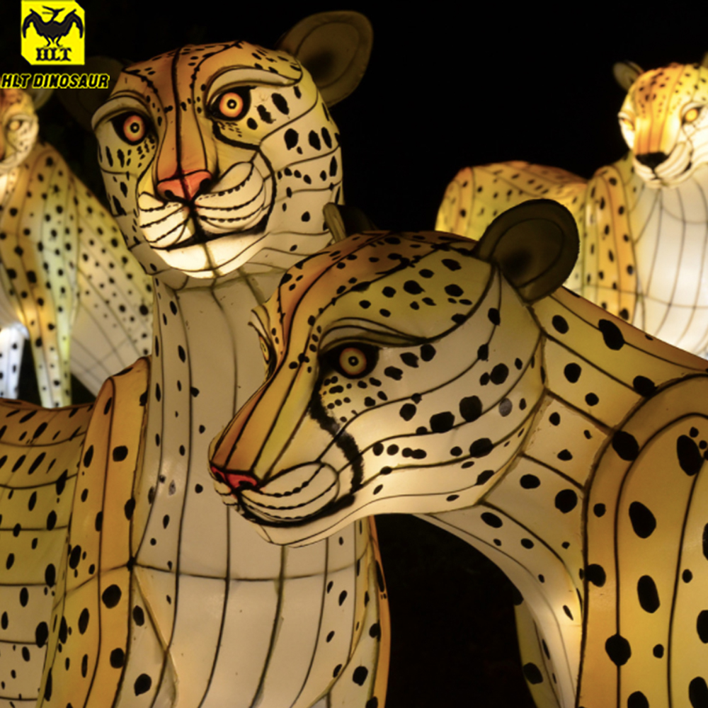 chinese new year lantern festival decoration chinese lantern animal cheetah crocodile koala chinese lantern festival