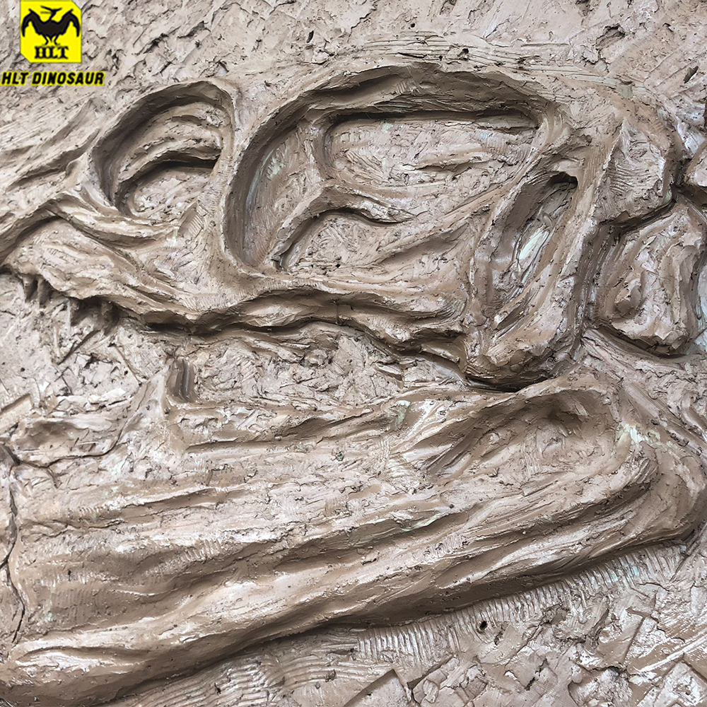 Huilongtang(HLT) simulation Mosasaur fossil plate