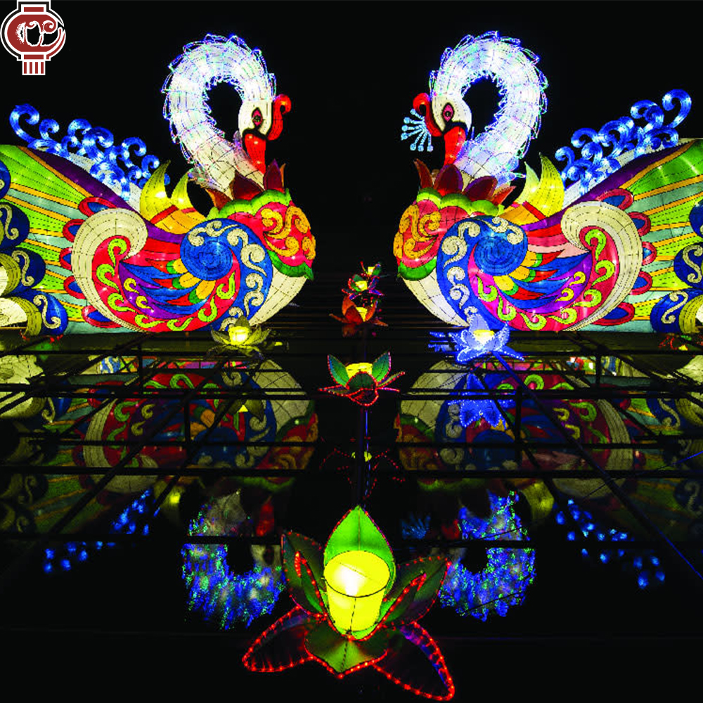 High quality large traditional Chinese lanterns festival for exhibit