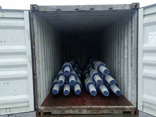 The Shipment of Alloy Ductile Rolls to Southeast Asia