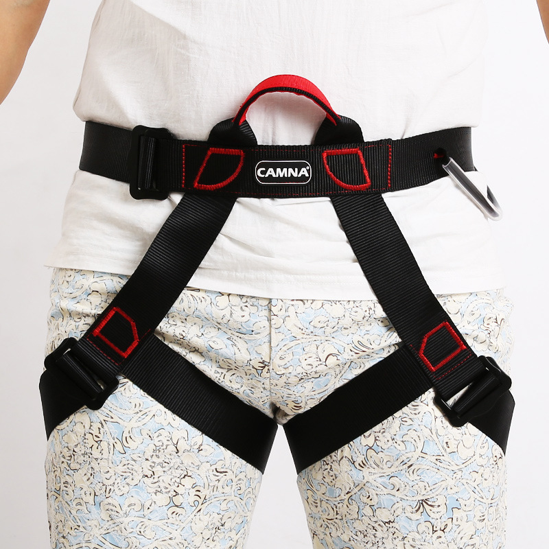 Climbing harness belt