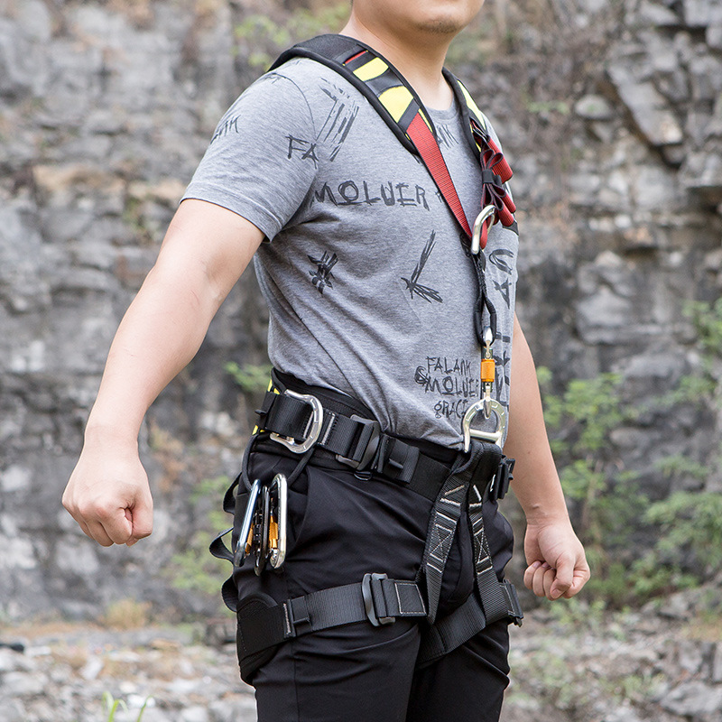 Professional Climbing rescue high-place full body safety harness