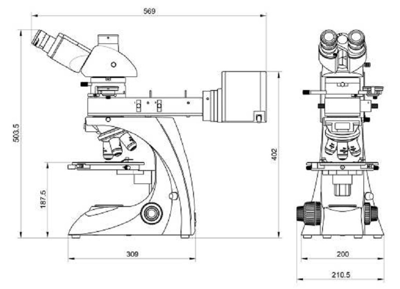 BK-POL Series Polarizing Microscope