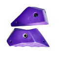 Fiberglass rock climbing pinches