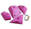 Indoor rock climbing pinches