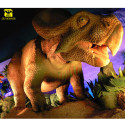 HLT high Quality Animal Animatronic Dinosaur Decorations for park